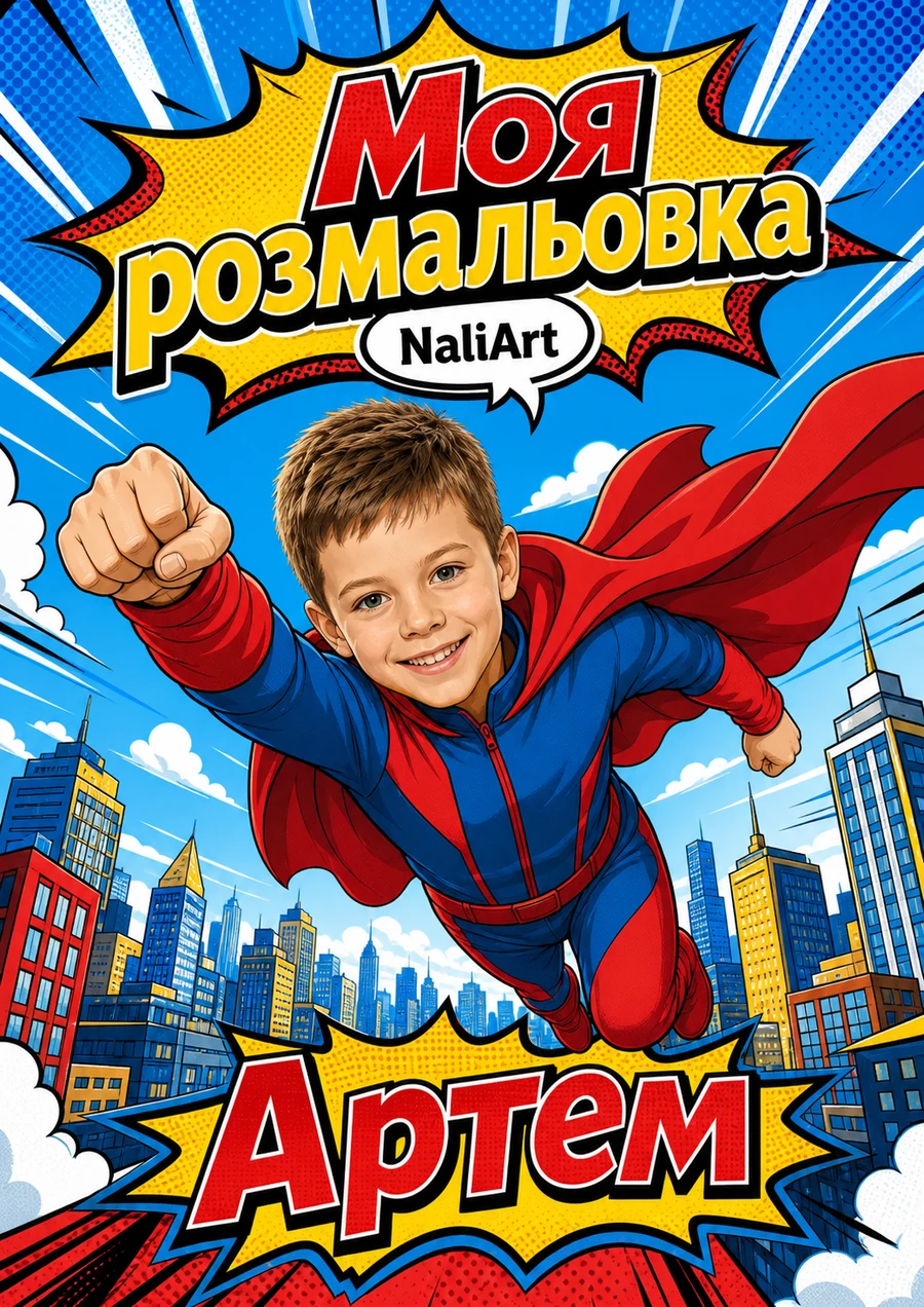 Комікс-герой: приклад 1