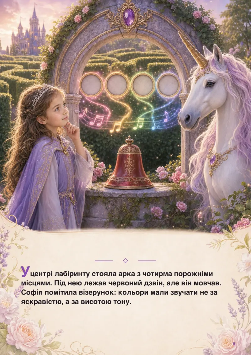 Веселка королівства єдинорогів: приклад 3